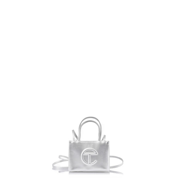 Telfar Shopping Bag - Small Silver